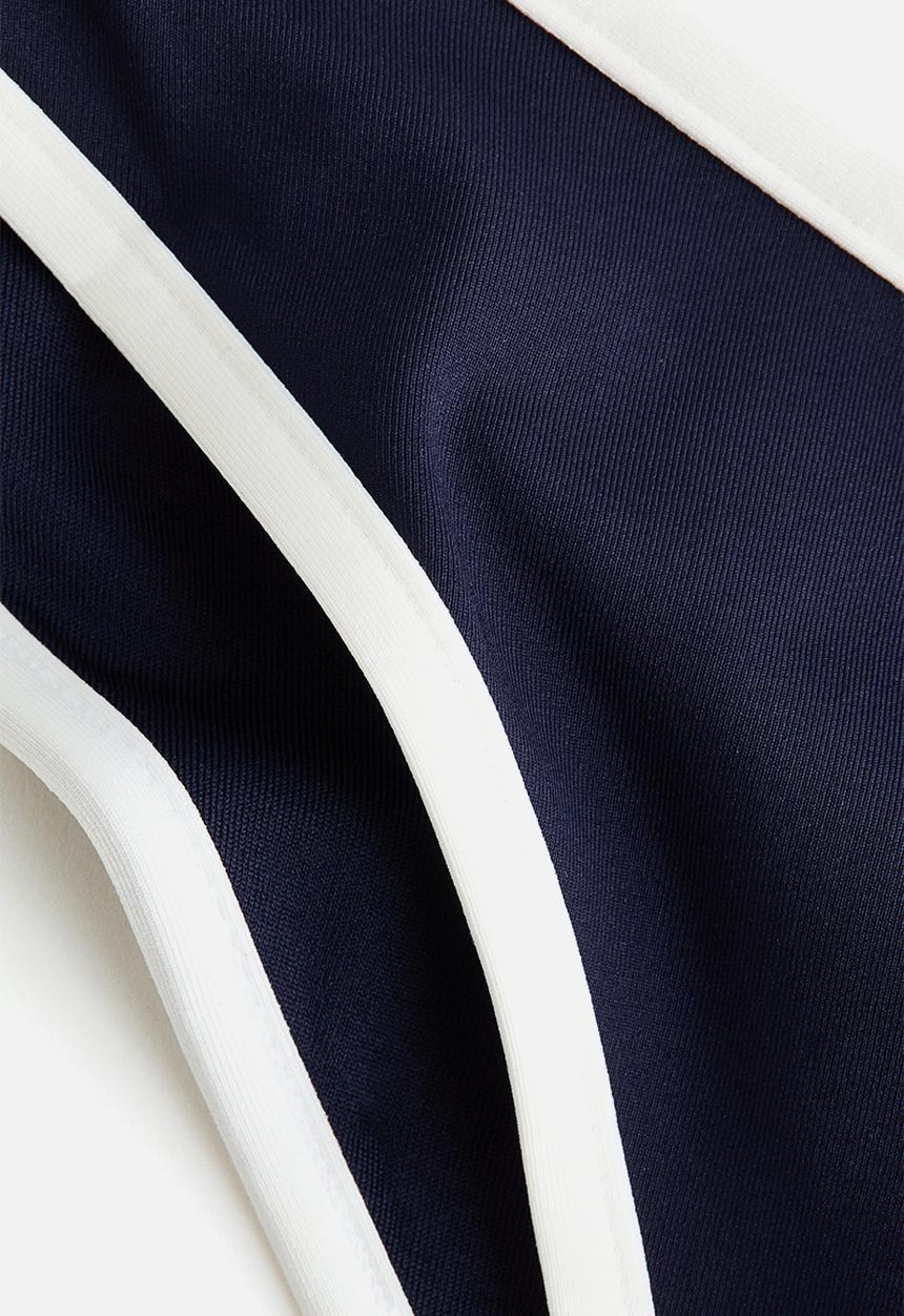 H&M - Brazilian bikini bottoms - navy blue/white