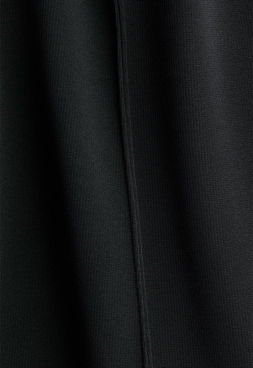 H&M - Crease-leg flared trousers - black