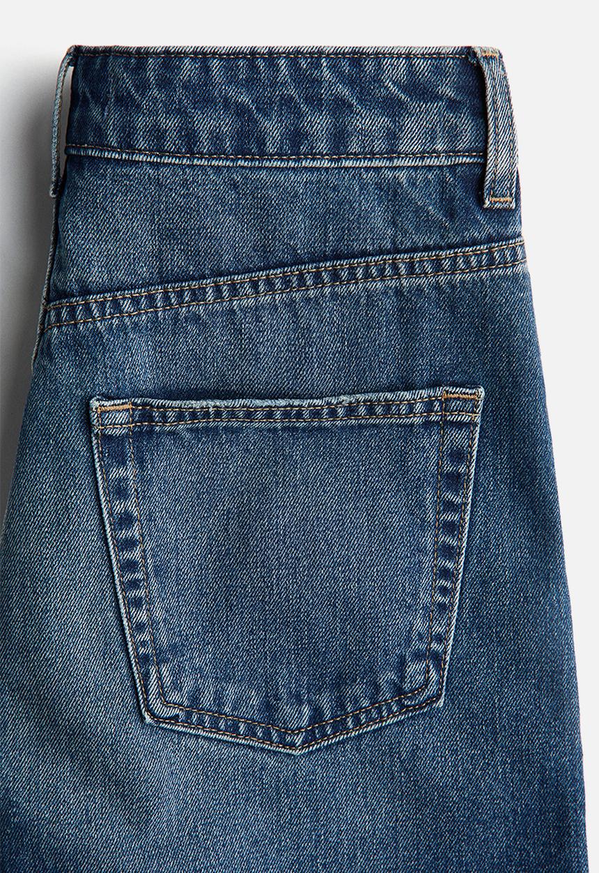 H&M - Denim mini skirt - denim blue