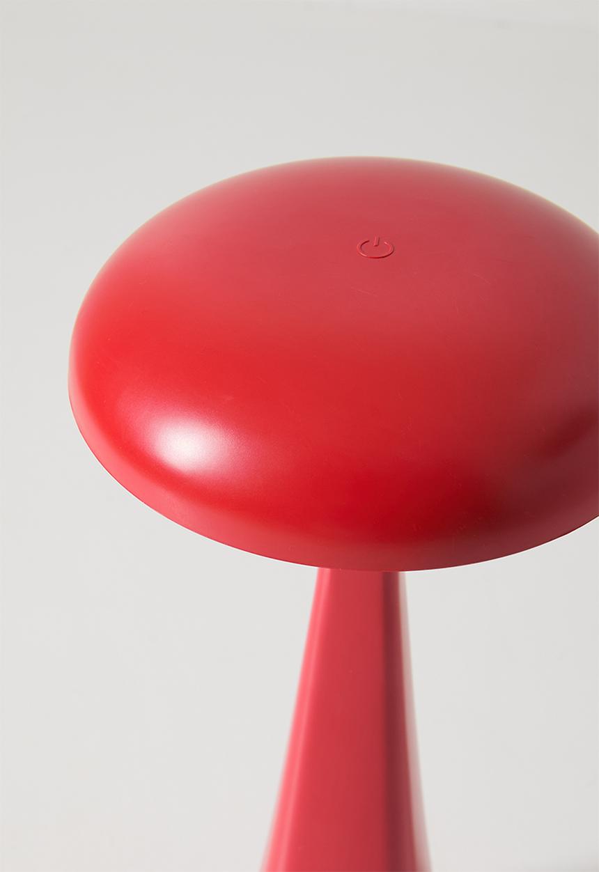 Pop Candy - Rechargeable LED trumpet base lamp - red