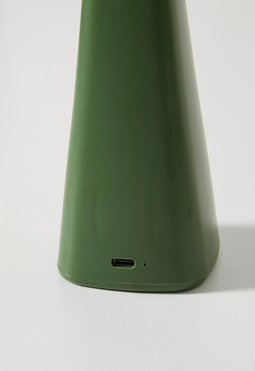 Pop Candy - Rechargeable LED trumpet base lamp - green