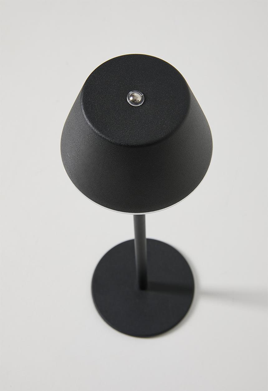 Pop Candy - Circular base desk lamp - black