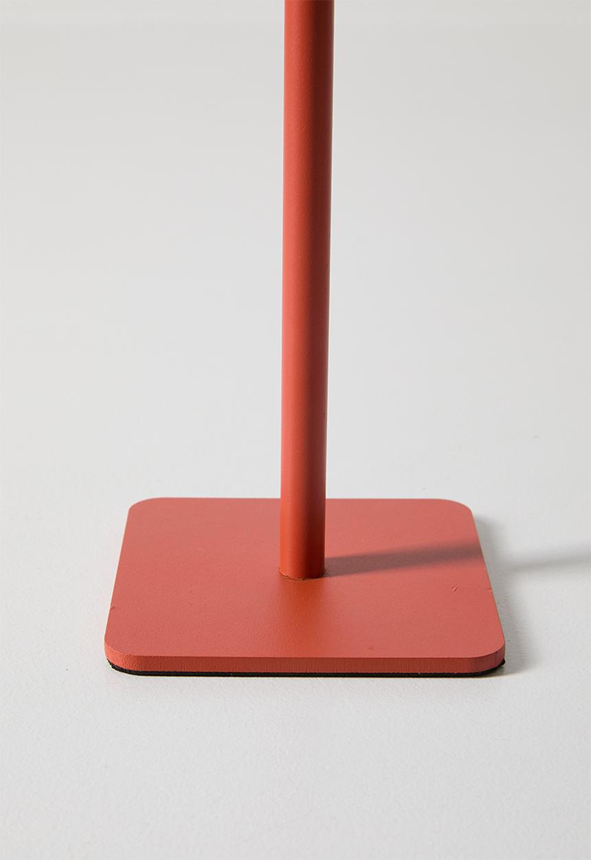 Pop Candy - Square base desk lamp - red