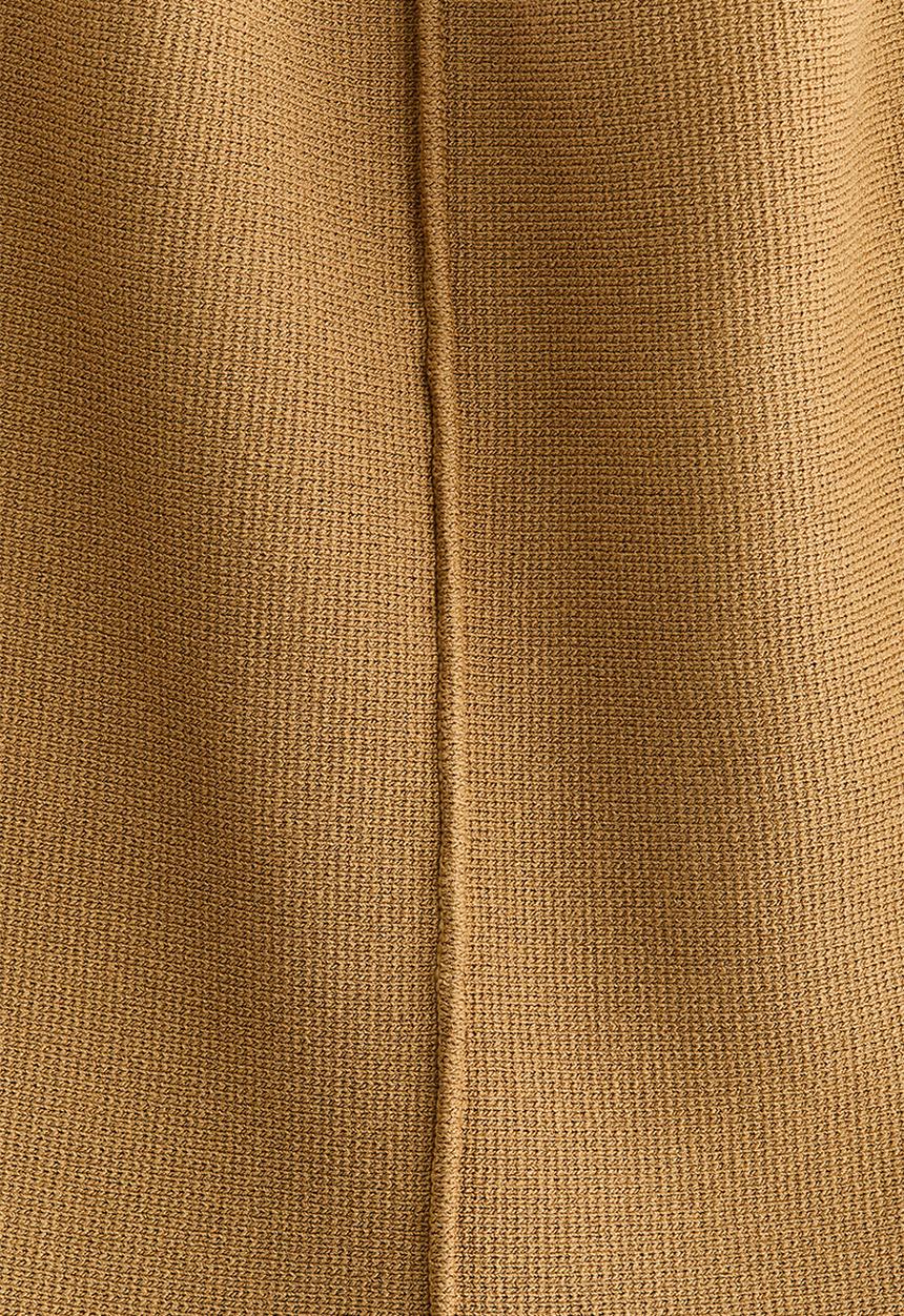 H&M - Peplum tube top - beige