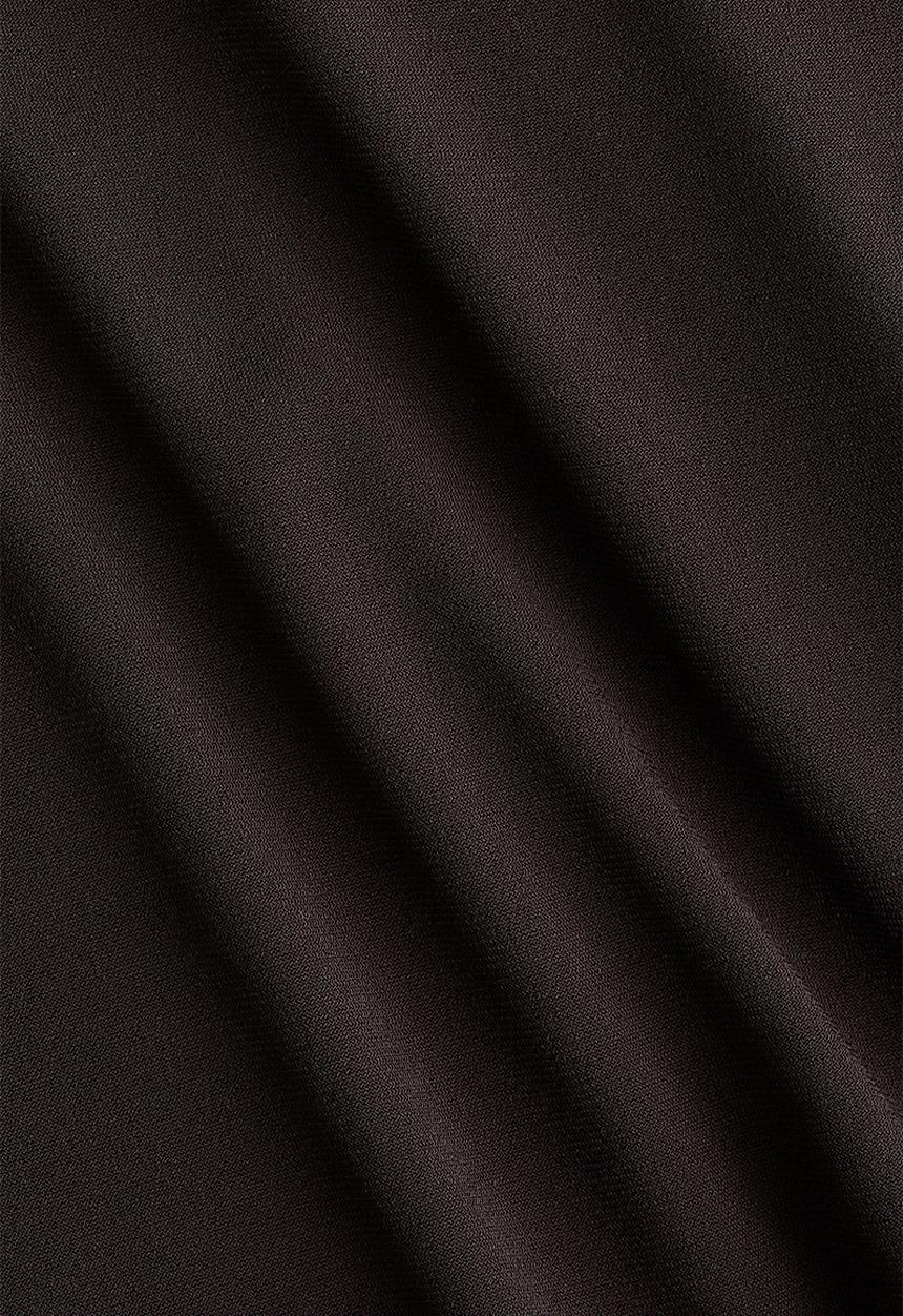 H&M - Draped top - dark brown