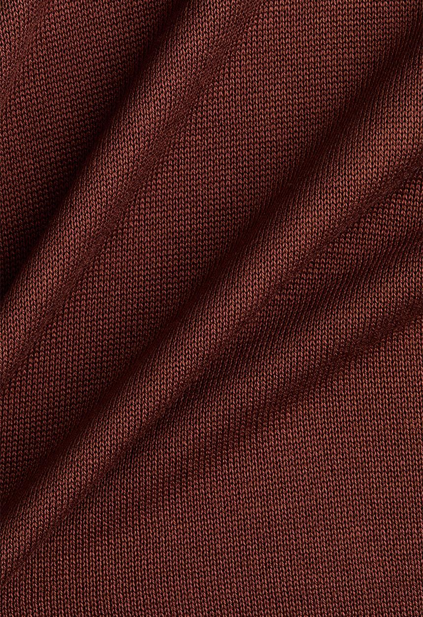 H&M - Fine-knit top - dark brown