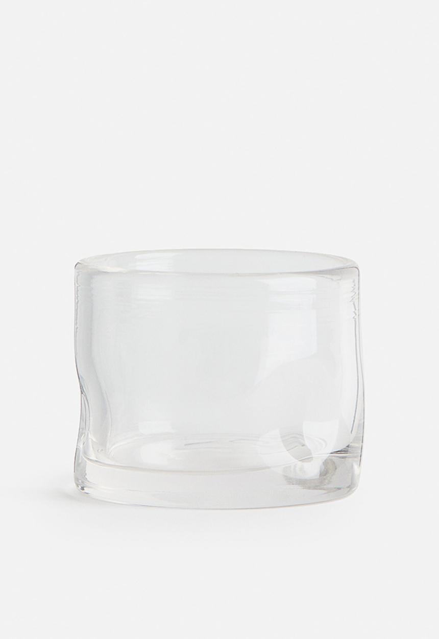 H&M - Low tumbler glass - transparent