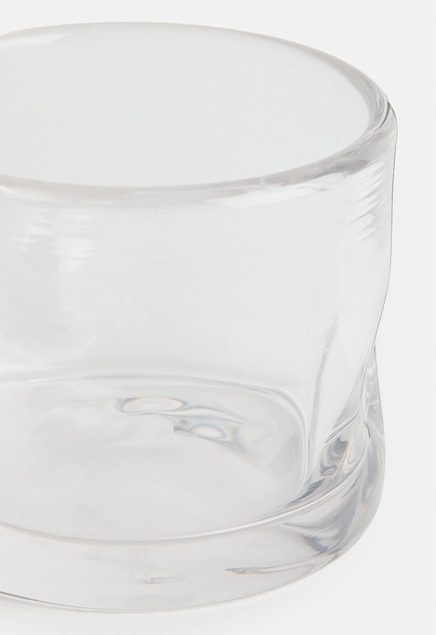 H&M - Low tumbler glass - transparent