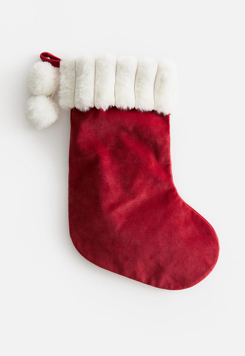 H&M - Christmas stocking - red