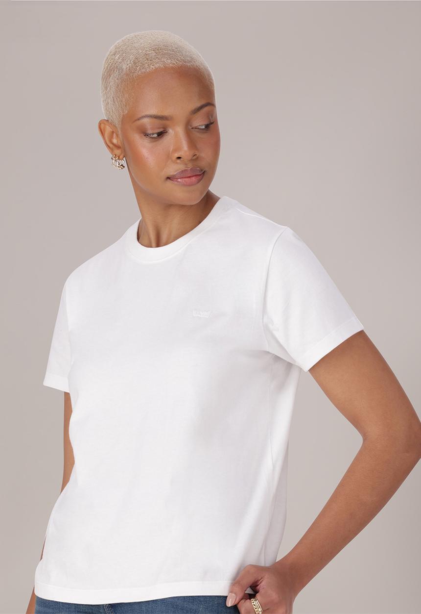 Levi’s® - Favorite Cotton Tee - Bright White Heavyweight Jersey