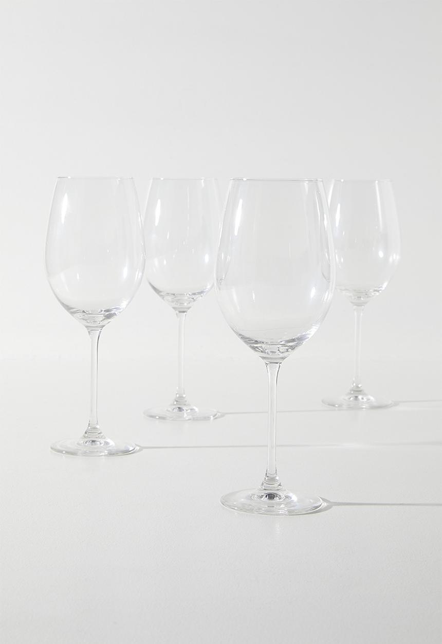 Excellent Houseware - Fim Wine Glass Set - 430ml
