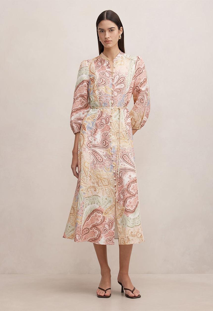 Forever New - Halle printed midi dress - halle paisley