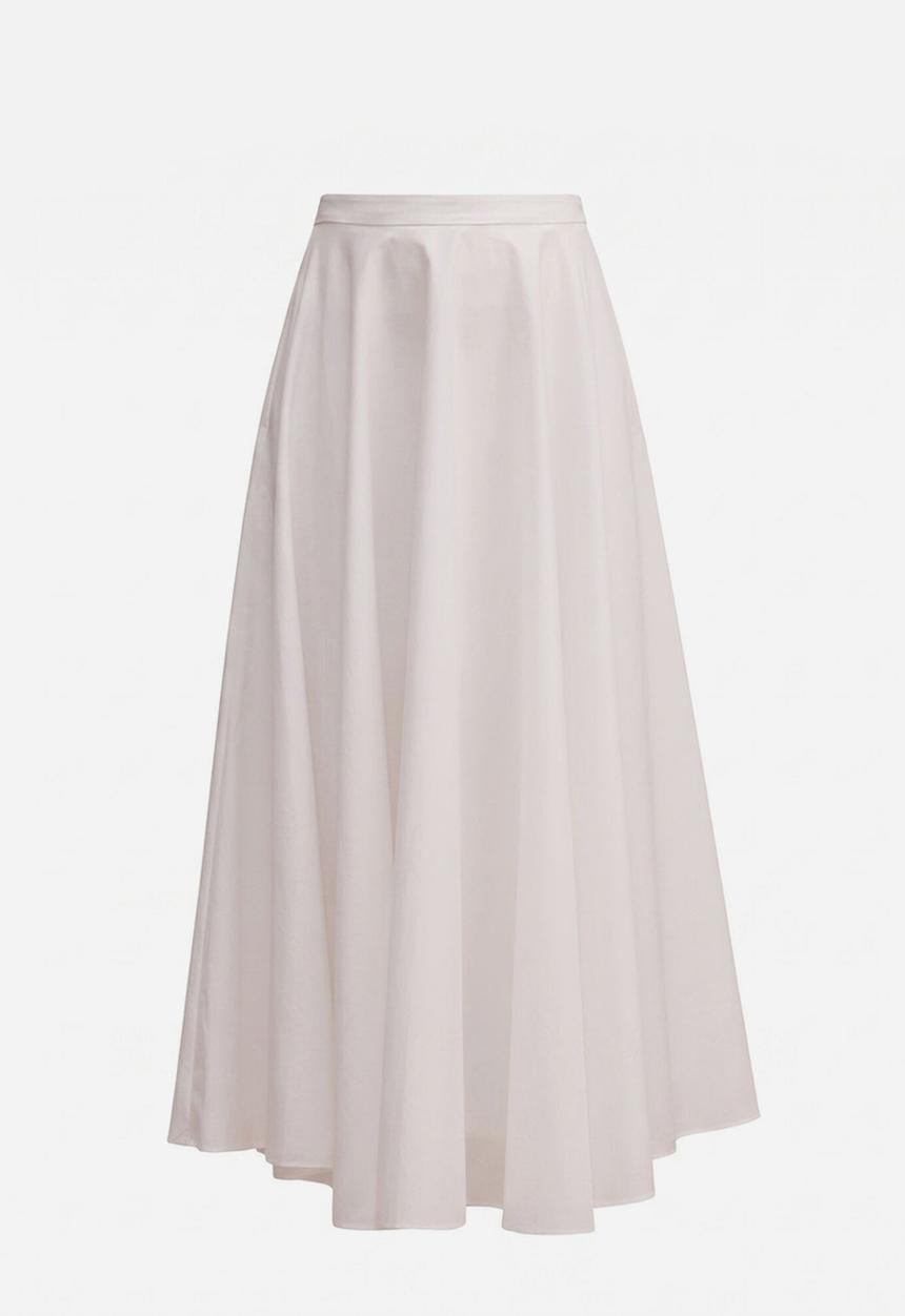 Forever New - Charlotte cotton midi skirt - porcelain