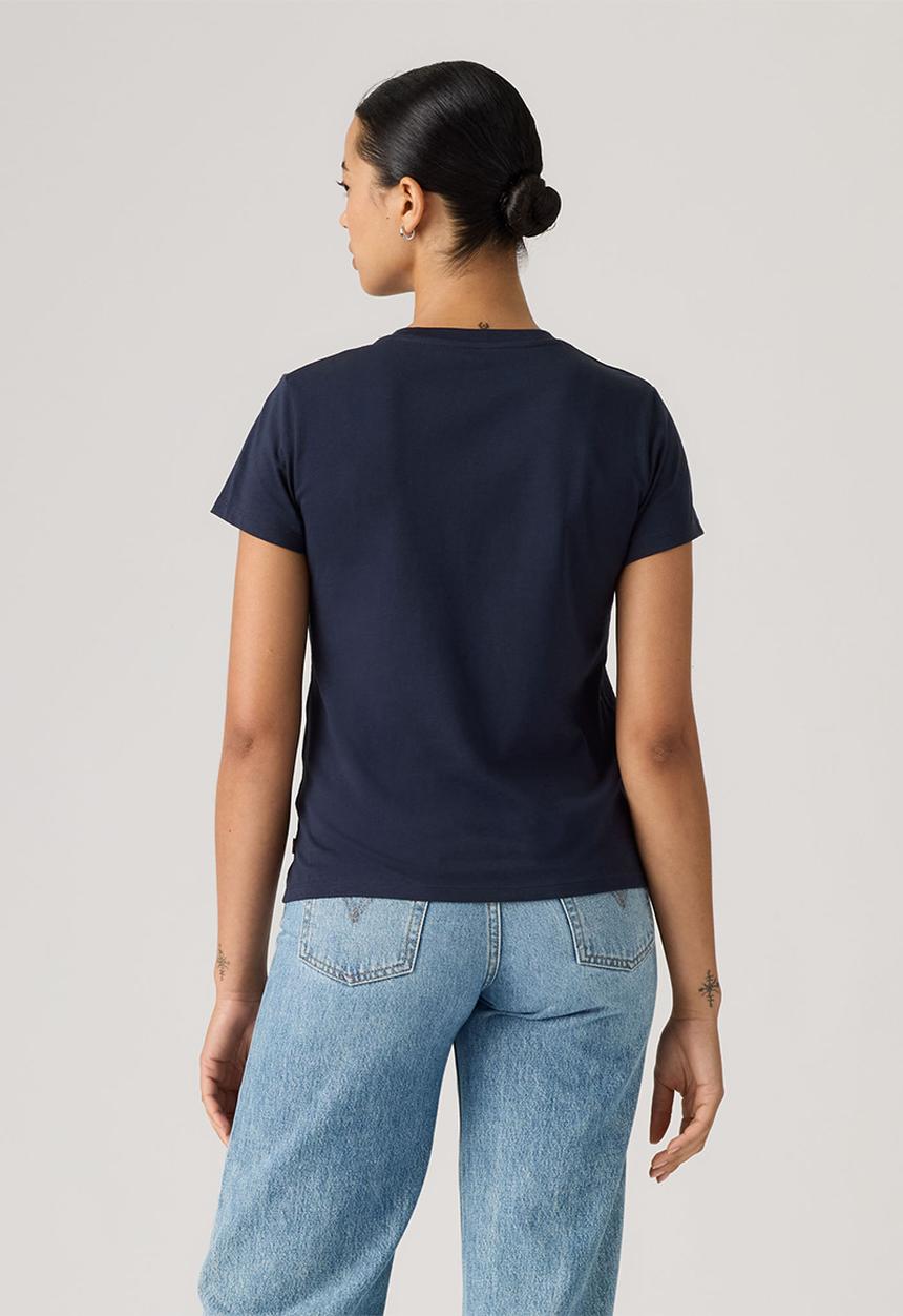 Levi’s® - The Perfect Tee - Serif Stud Outline Navy Blazer