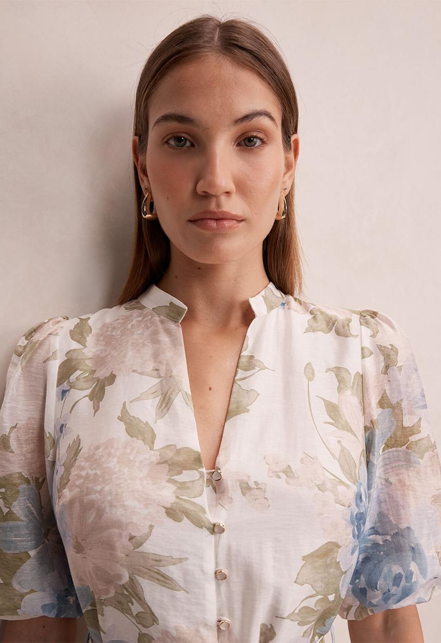 Forever New - Irena printed midi dress - light halsey floral