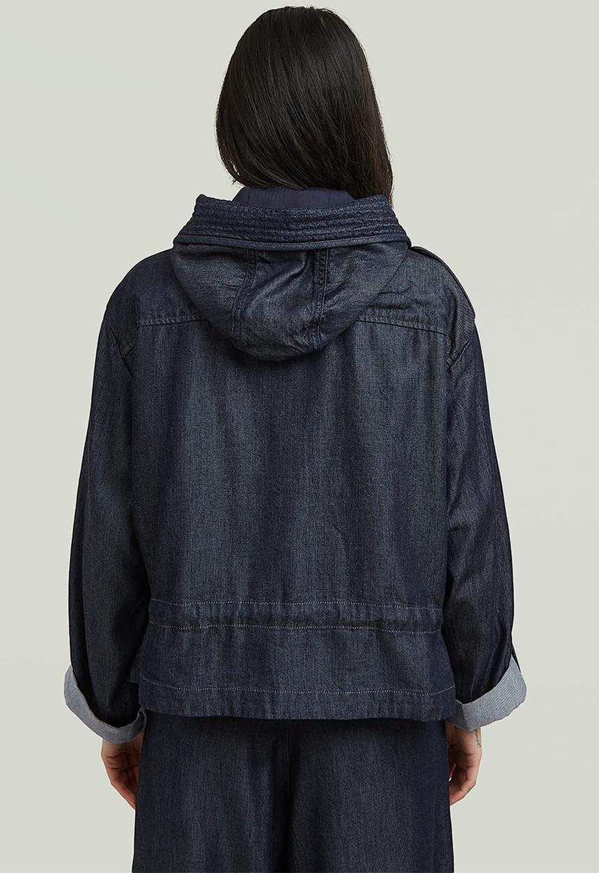 G-STAR - Fluid cropped jkt wmn - rinsed