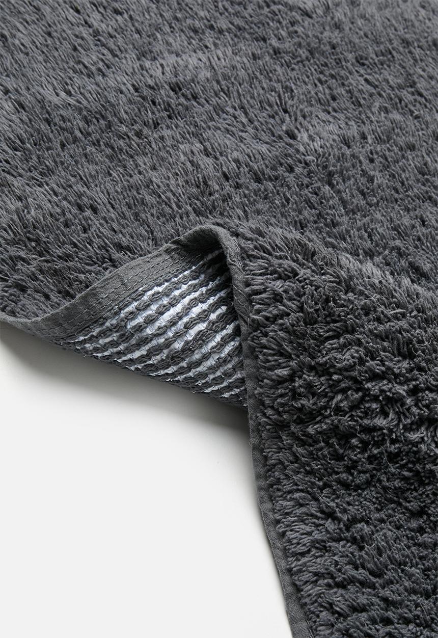 Bathroom Solutions - Bathroom mat 60x90 cotton - black 