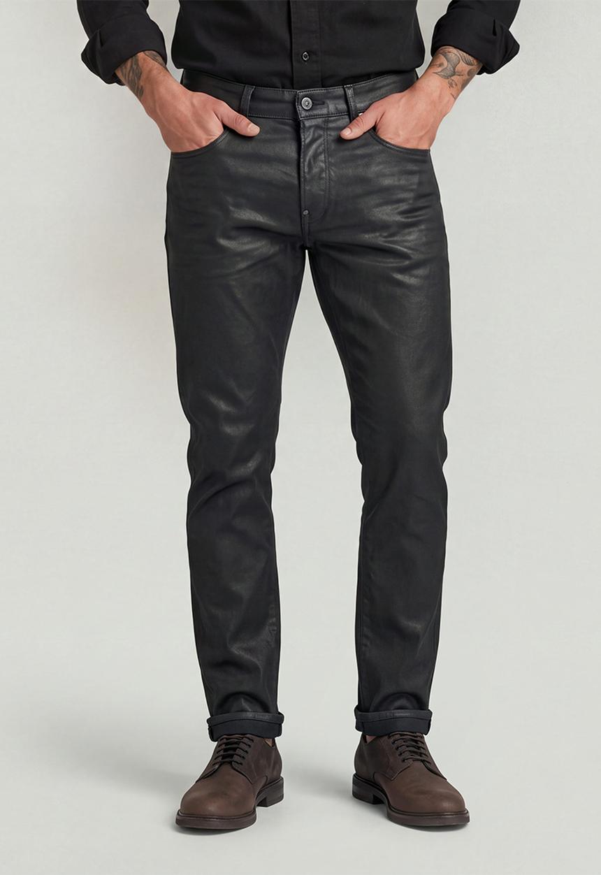 G-STAR - Revend Skinny Black pintt stretch denim - 3D dark aged