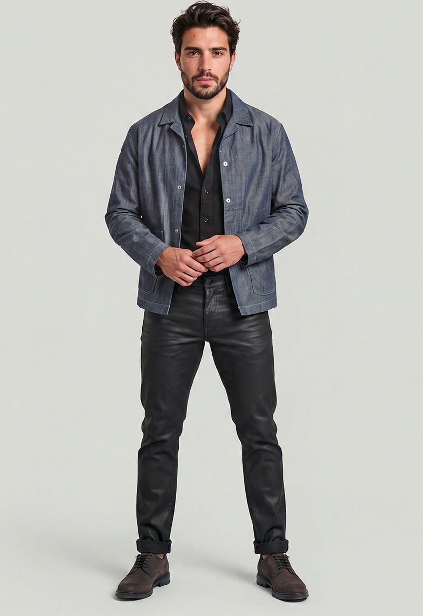 G-STAR - Revend Skinny Black pintt stretch denim - 3D dark aged