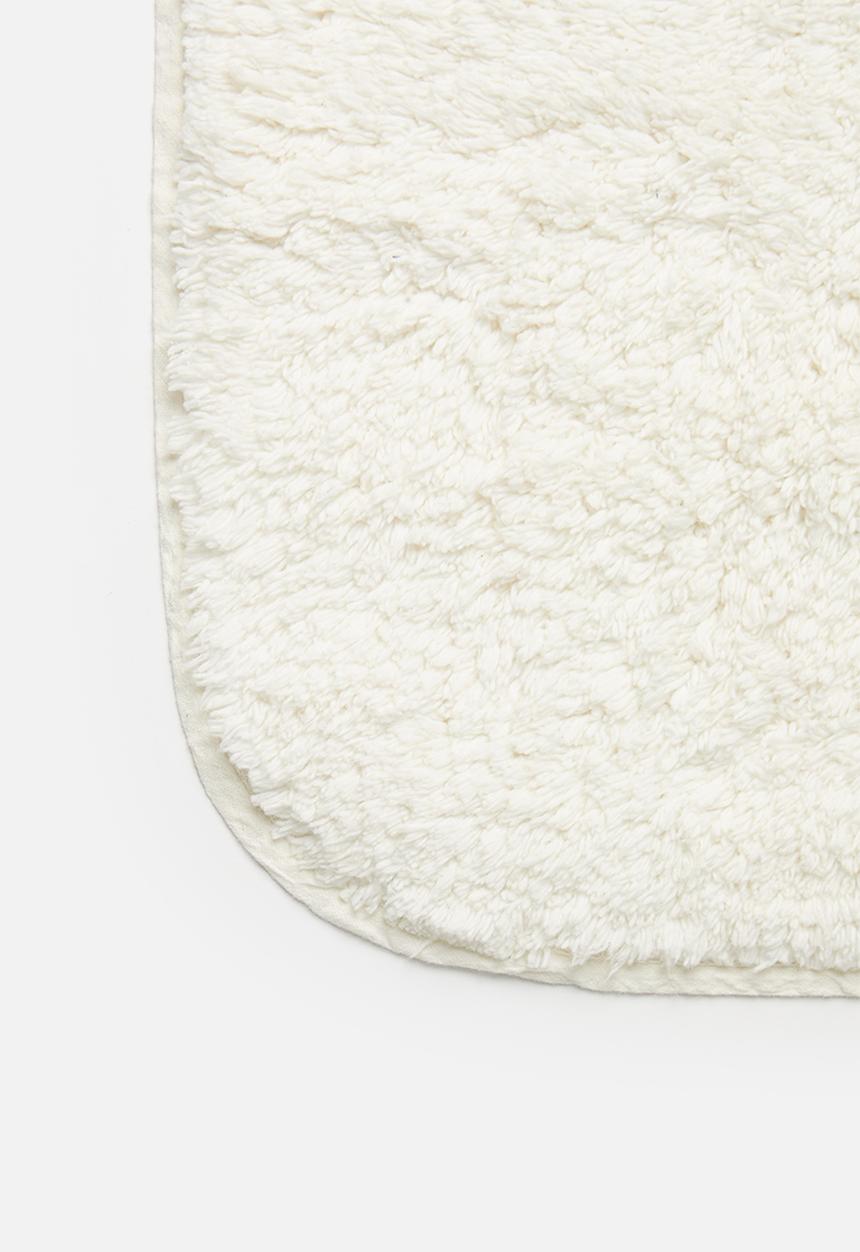 Bathroom Solutions - Bathroom mat 60x90 cotton - ivory 