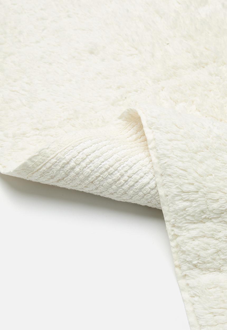 Bathroom Solutions - Bathroom mat 60x90 cotton - ivory 