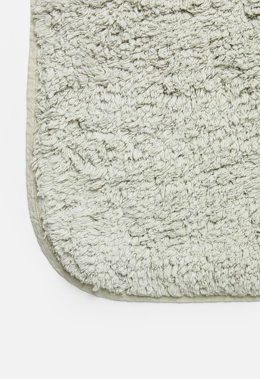Bathroom Solutions - Bathroom mat 60x90 cotton - grey 