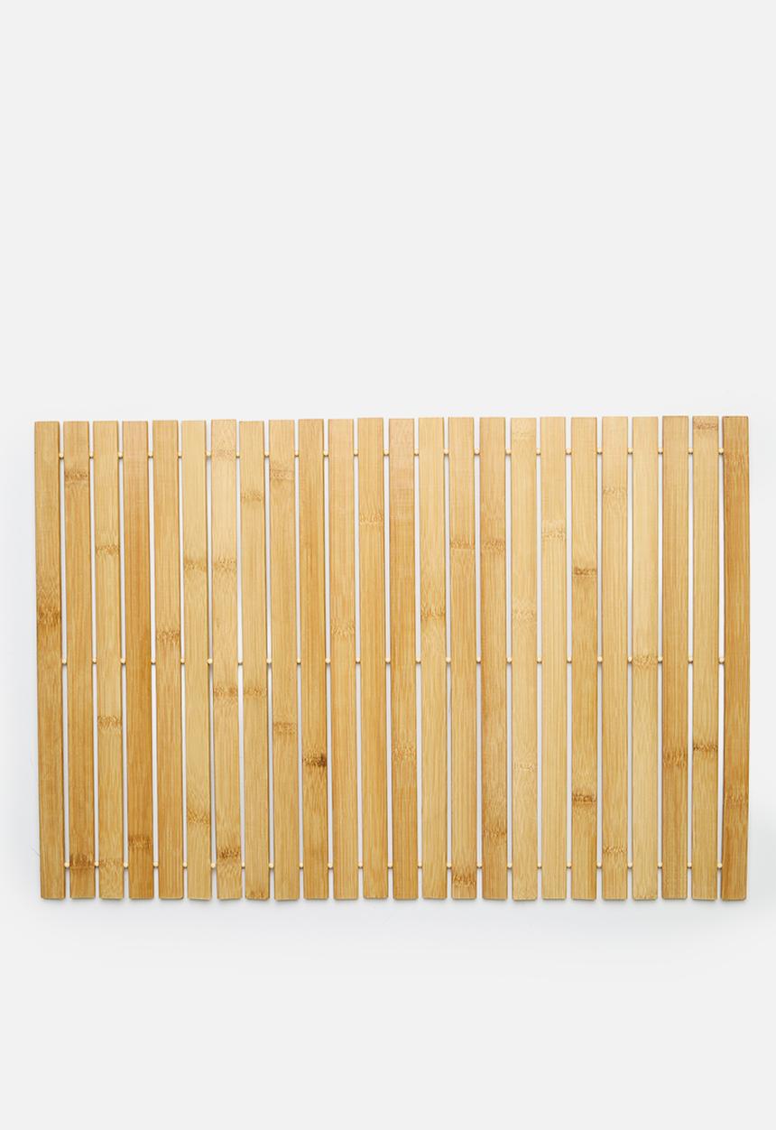 Bathroom Solutions - Bamboo Bathmat Slats 40x60 Nat
