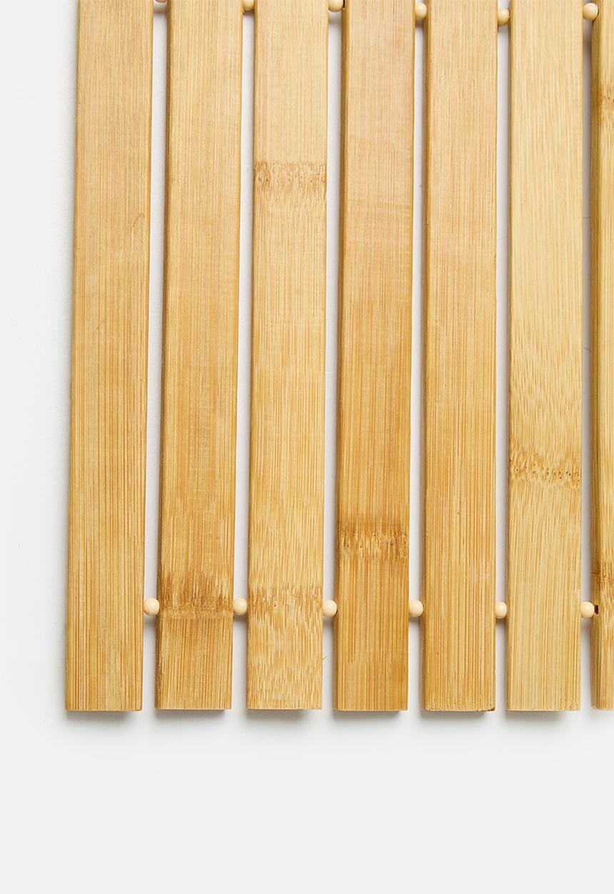 Bathroom Solutions - Bamboo Bathmat Slats 40x60 Nat