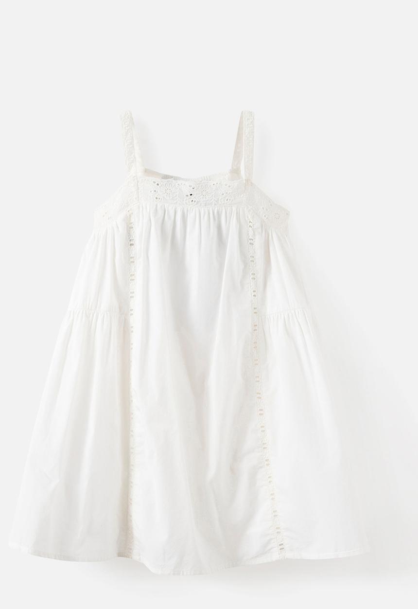 Cotton On - Gigi Baby Doll Sleeveless Dress -  White