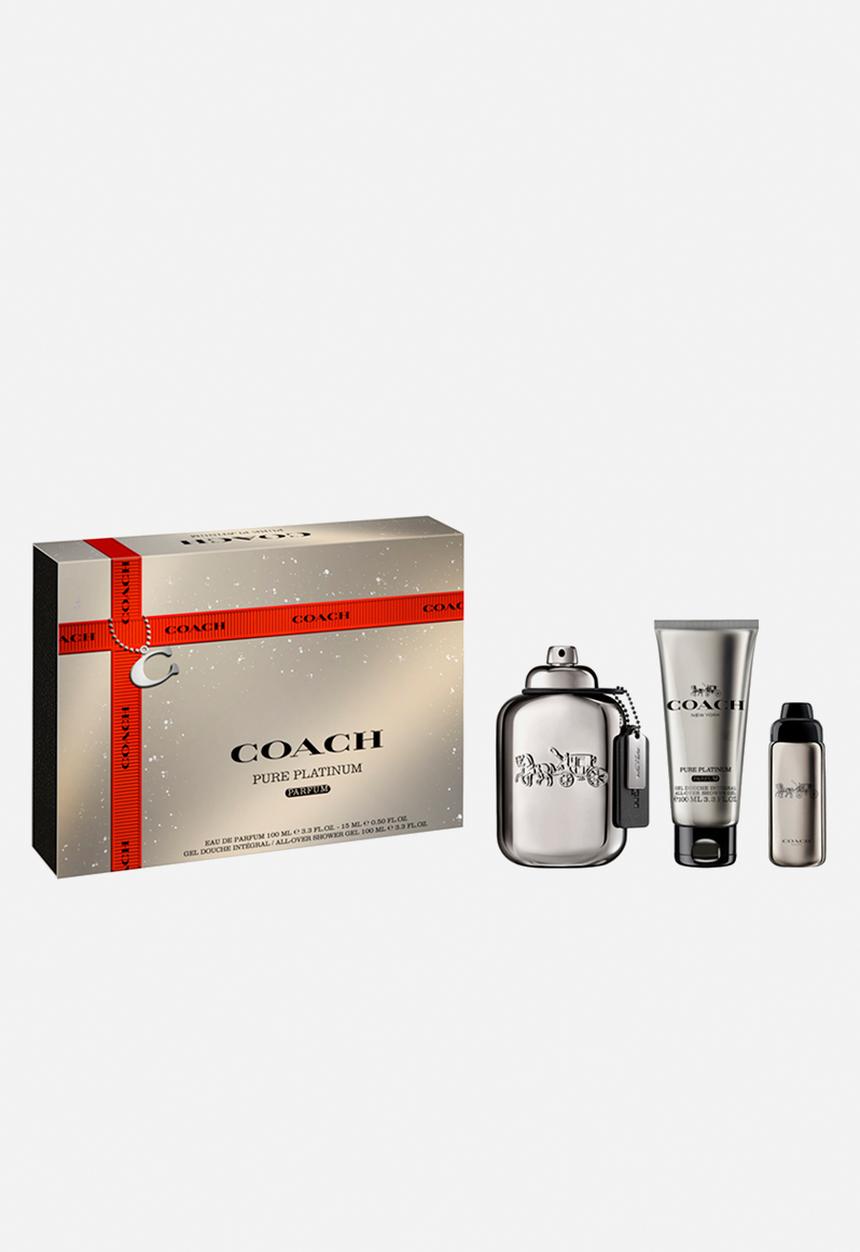 Coach - Coach Pure Platinum 3 Piece set Edp - 100ml