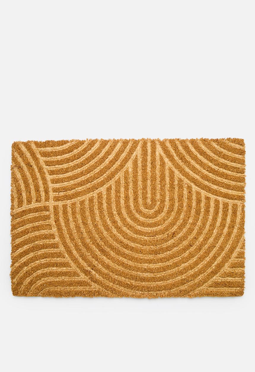 H&S - Coir rainbow mat - natural