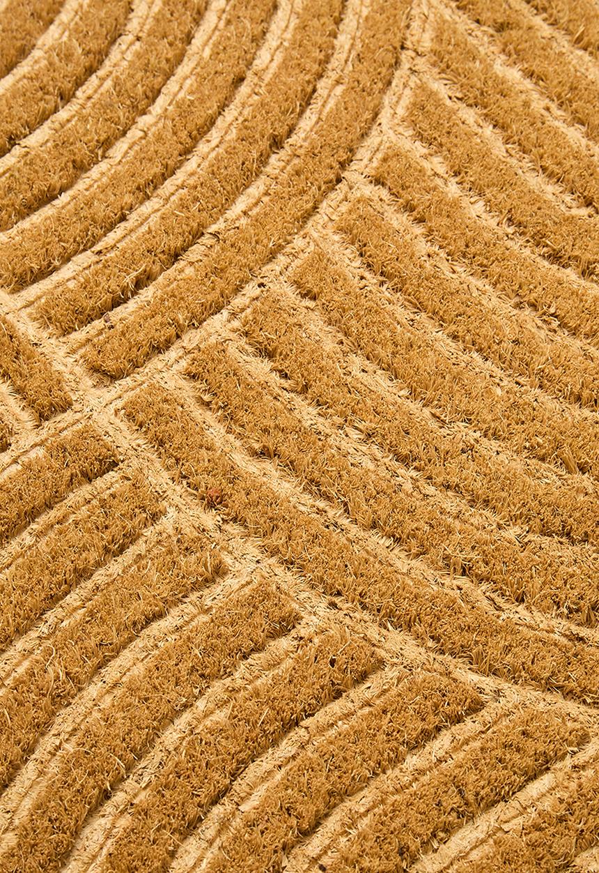 H&S - Coir rainbow mat - natural