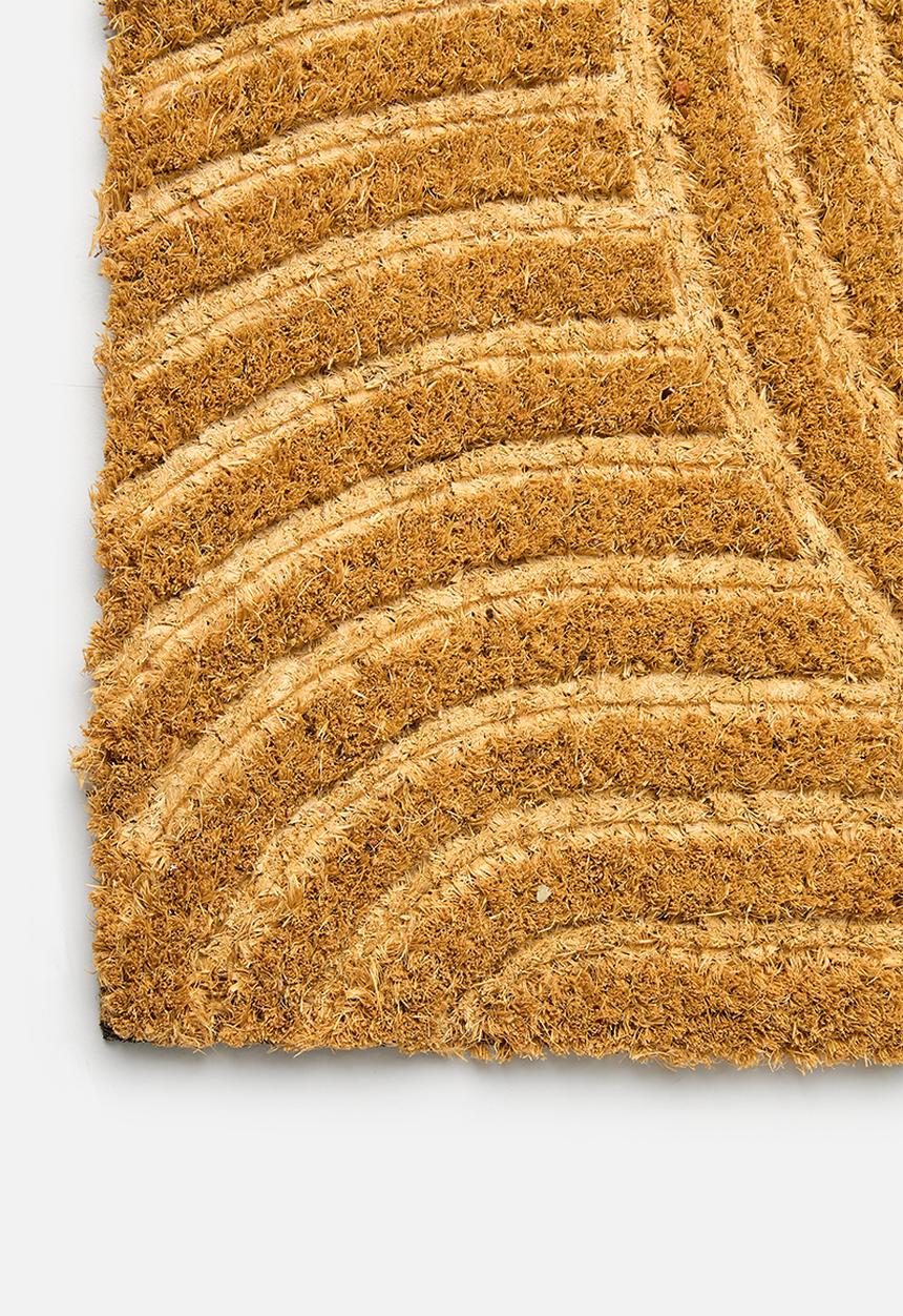 H&S - Coir rainbow mat - natural