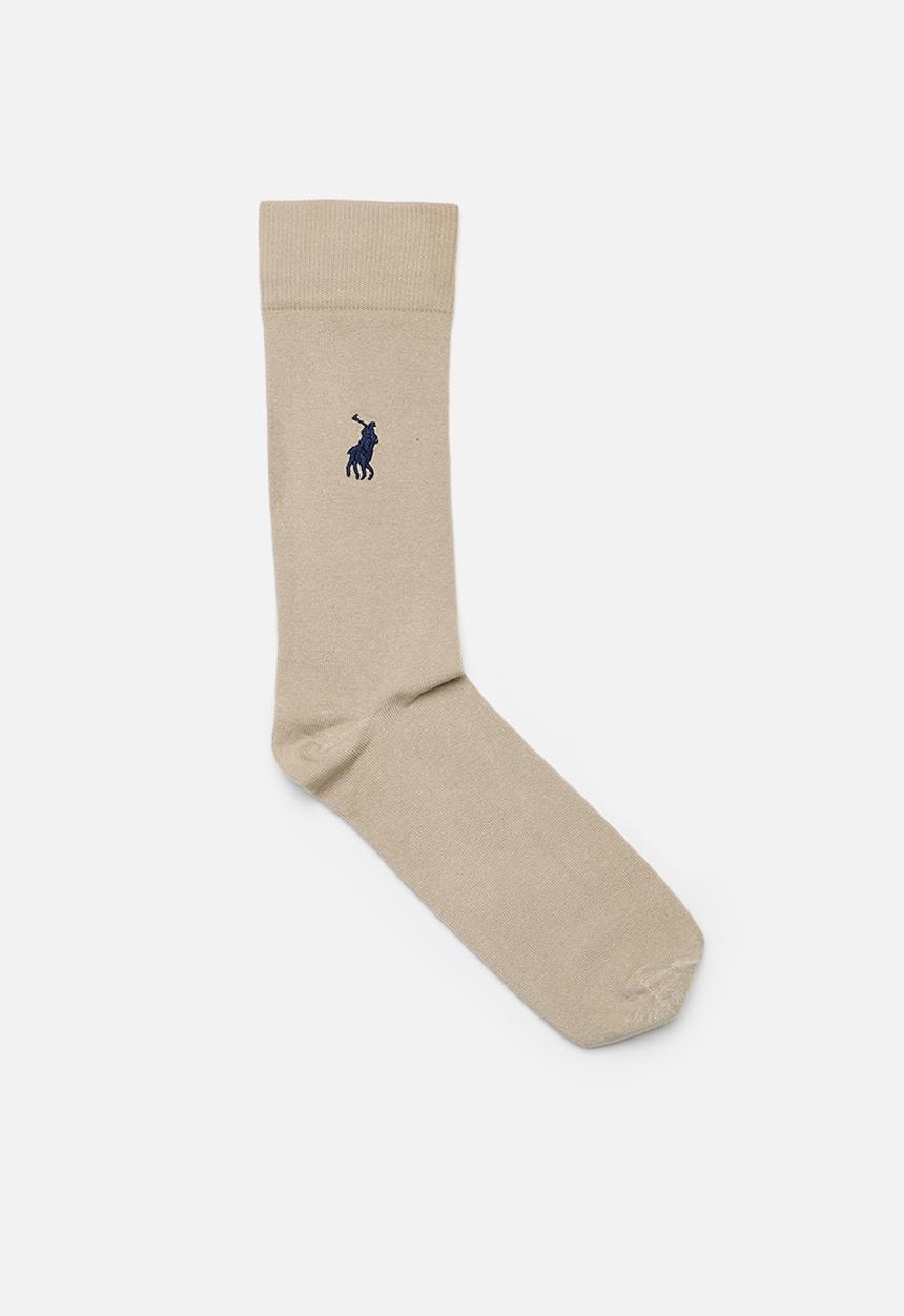 POLO - Signature Pony Sock - Stone