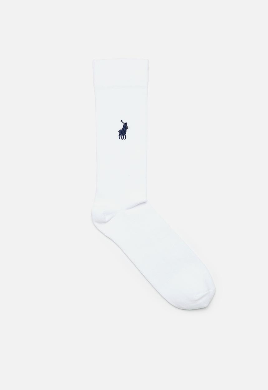 POLO - Signature Pony Sock - White