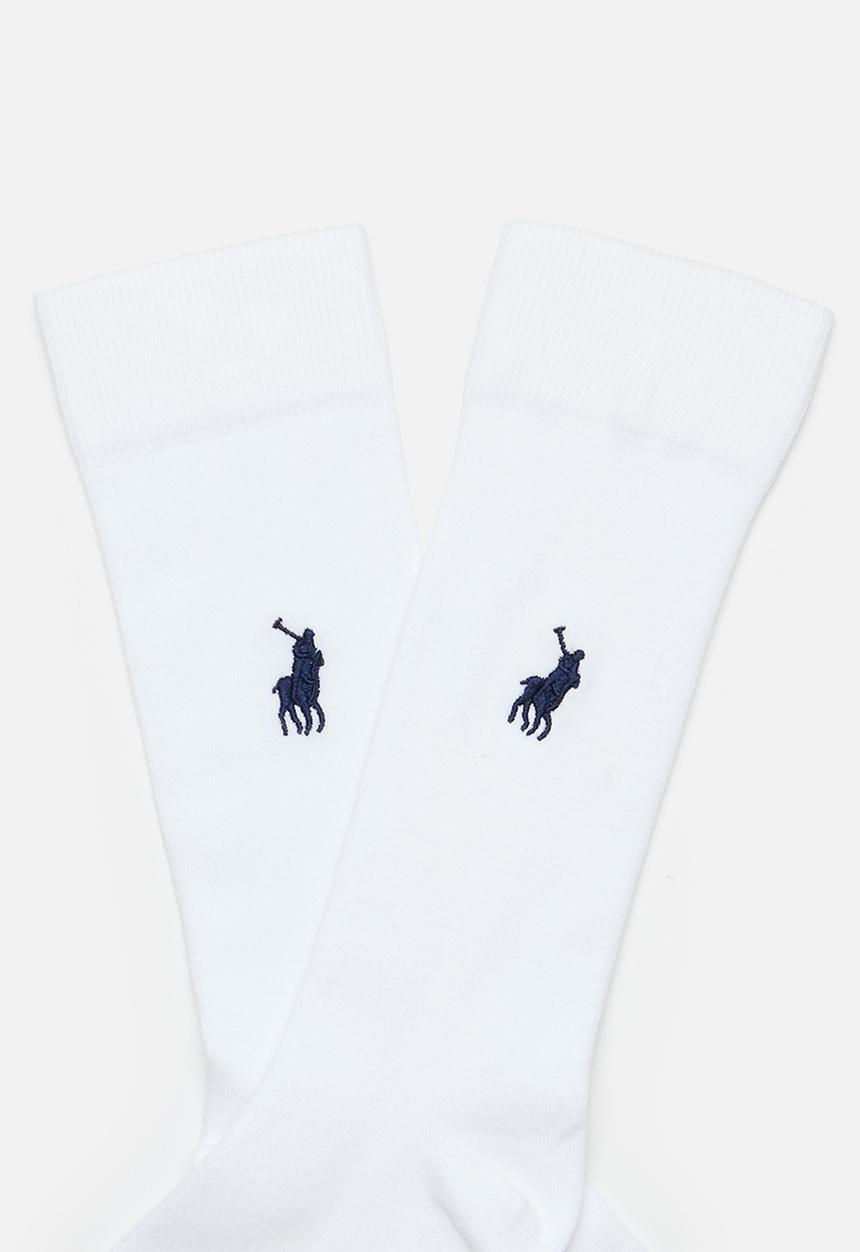 POLO - Signature Pony Sock - White