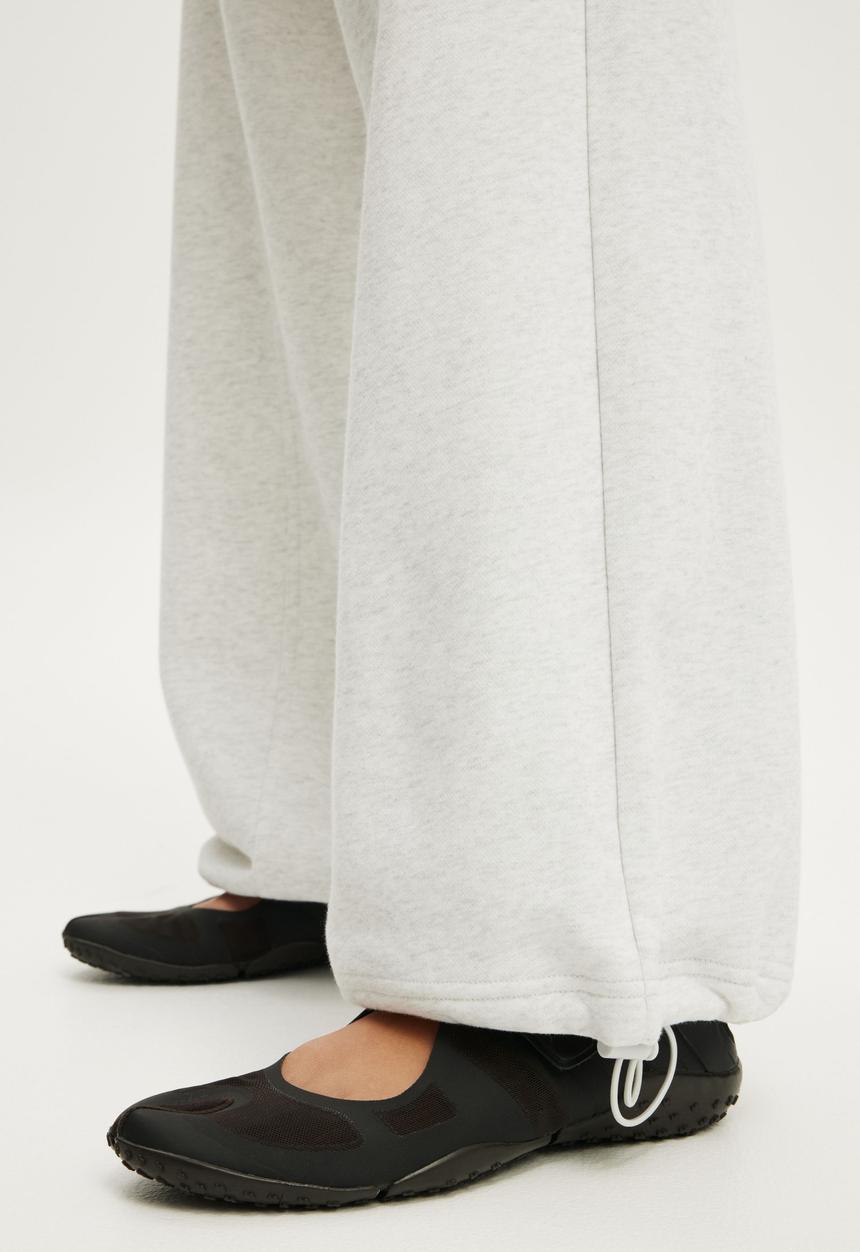 Cotton On - Active Fleece Utility Sweatpant - Light Grey Marle