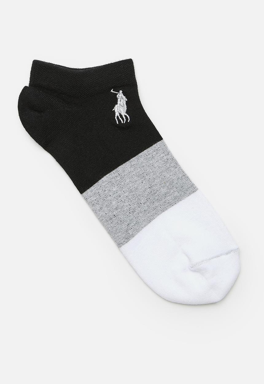 POLO - Colourblock Sport Sock - Black