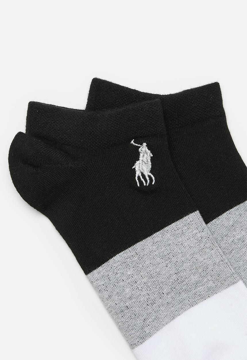 POLO - Colourblock Sport Sock - Black