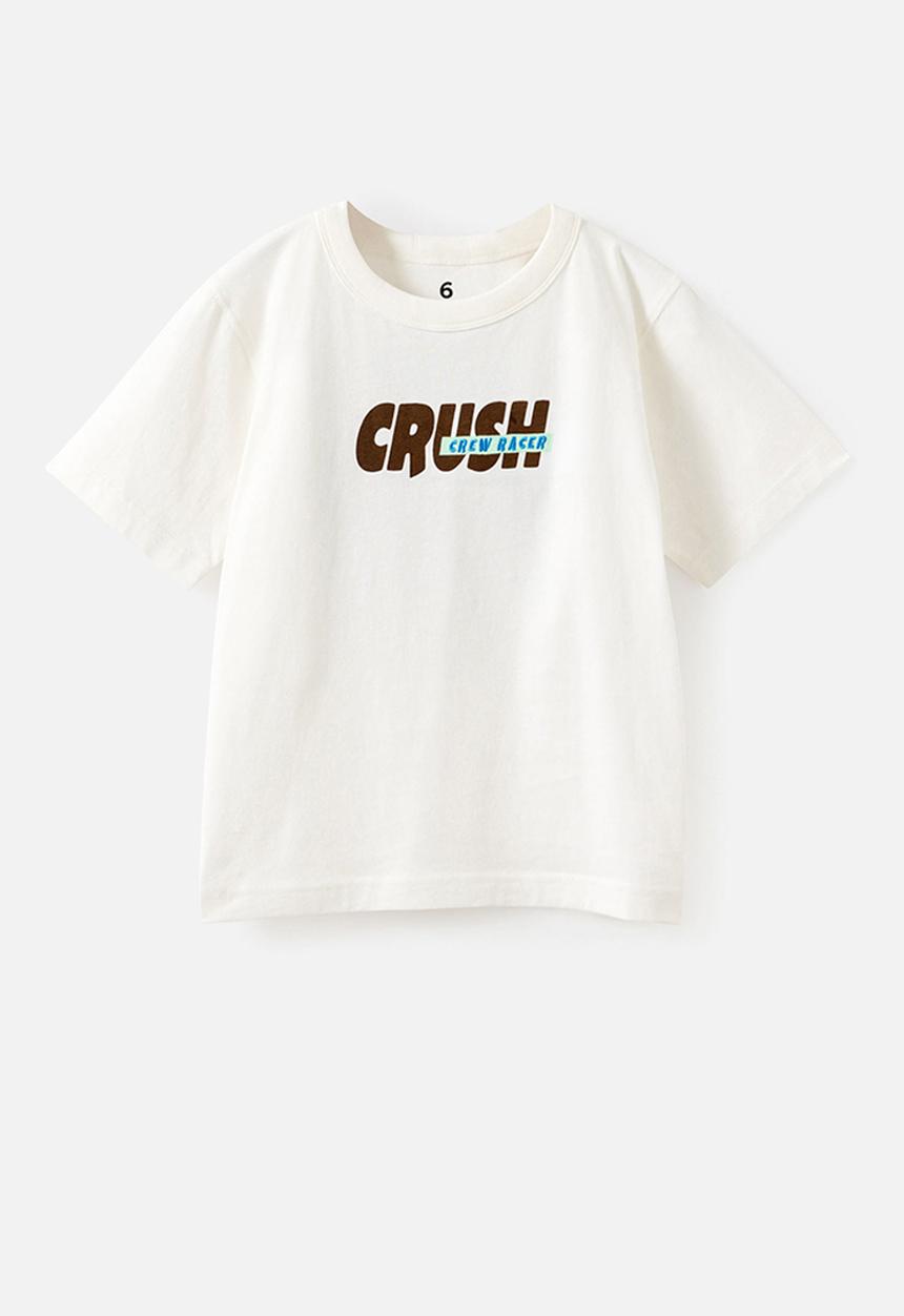 Cotton On - Essentials Graphic Short Sleeve Tee - Vanilla/Monster Truck