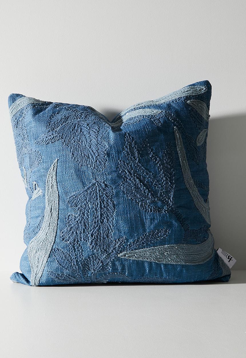 Sixth Floor - Brielle Embroidered Scatter - Sky