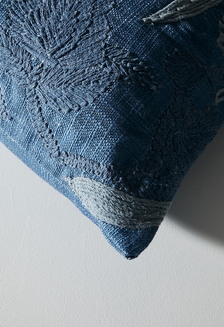 Sixth Floor - Brielle Embroidered Scatter - Sky