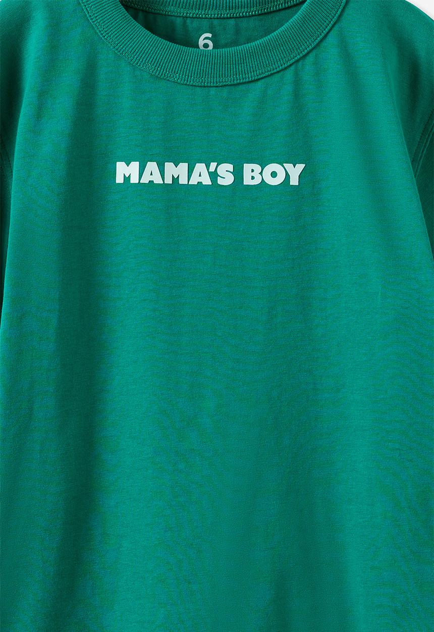 Cotton On - Essentials Graphic Short Sleeve Tee - English Ivy/Mamas Boy