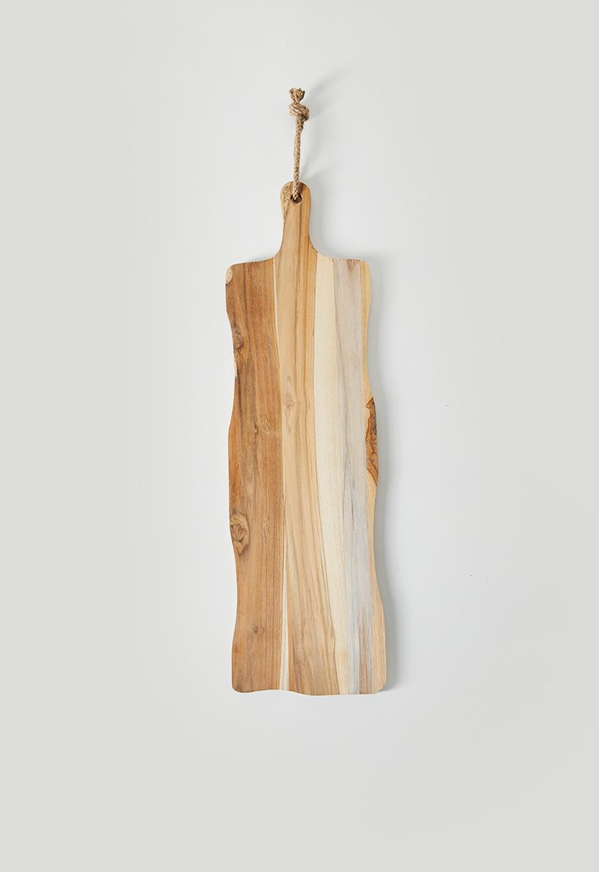Excellent Houseware - Teak Cutting Board - 69cm