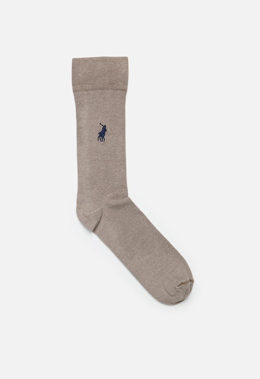 POLO - Signature Pony Sock - Taupe