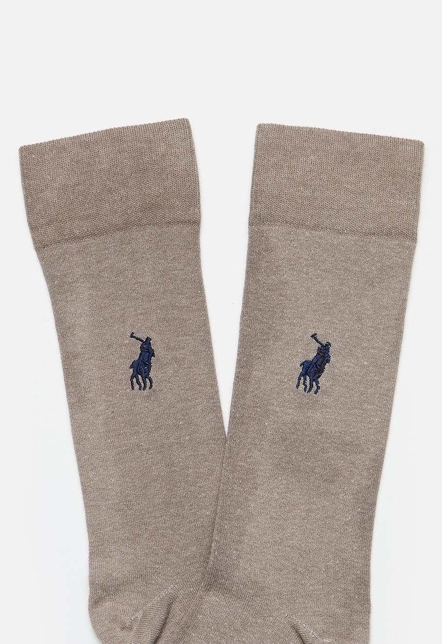 POLO - Signature Pony Sock - Taupe