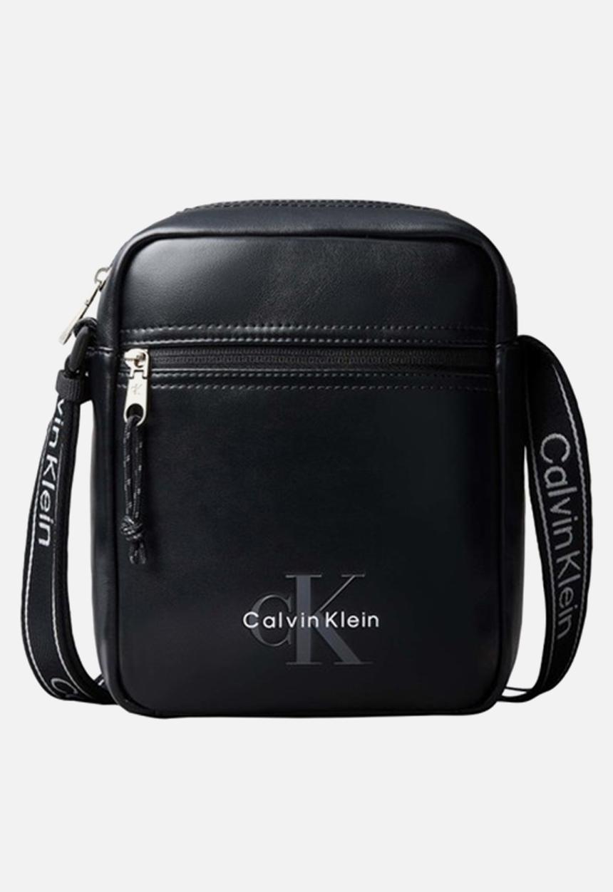 Calvin Klein - Bold Logo Webbing Reporter - Black