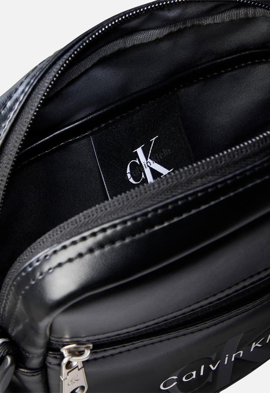 Calvin Klein - Bold Logo Webbing Square Crossbody - Black