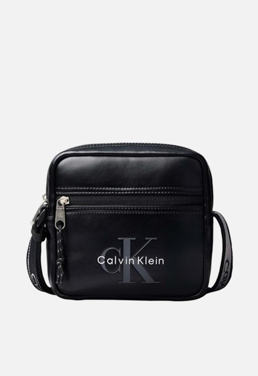 Calvin Klein - Bold Logo Webbing Square Crossbody - Black