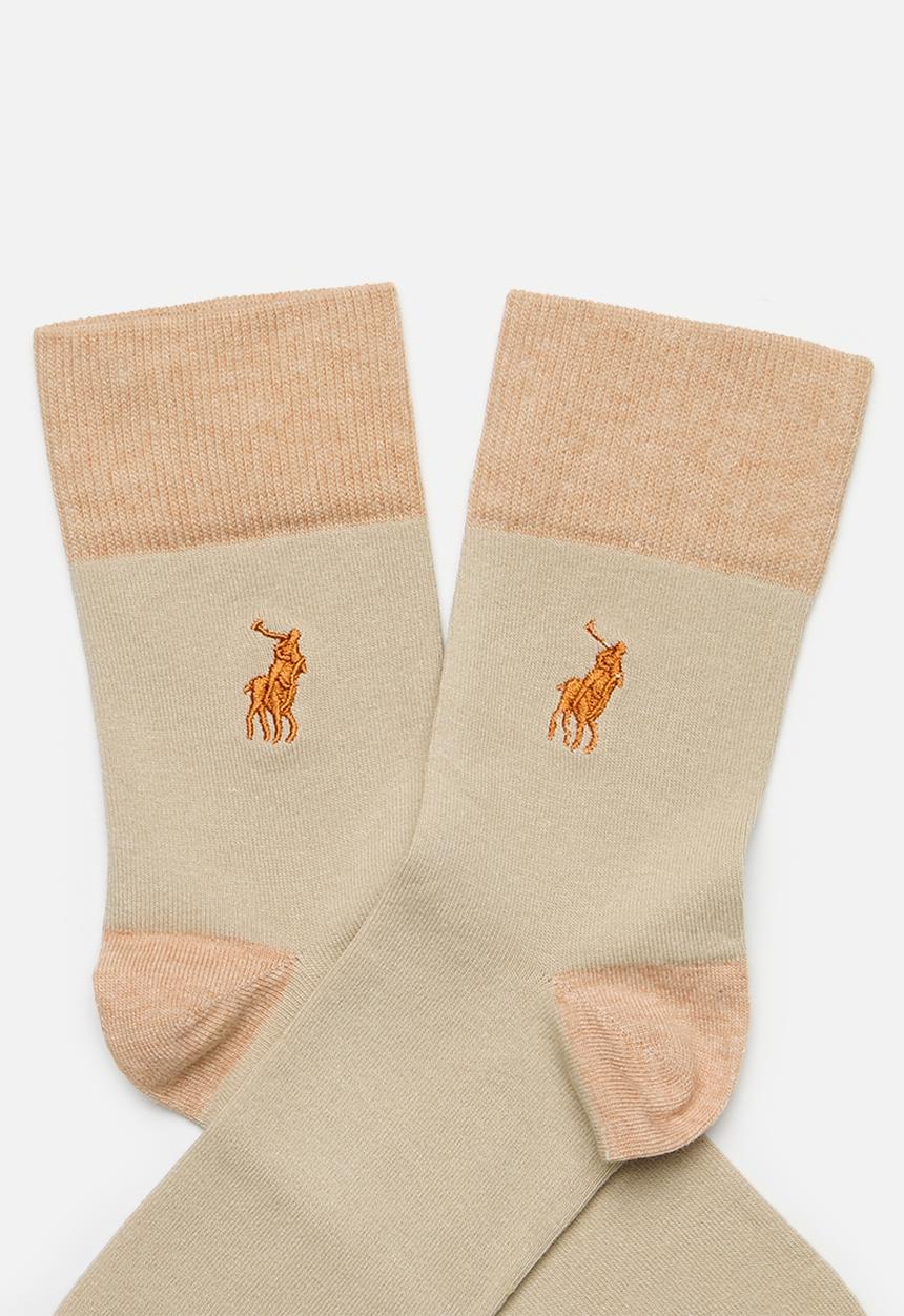 POLO - Colourblock Sock - Stone